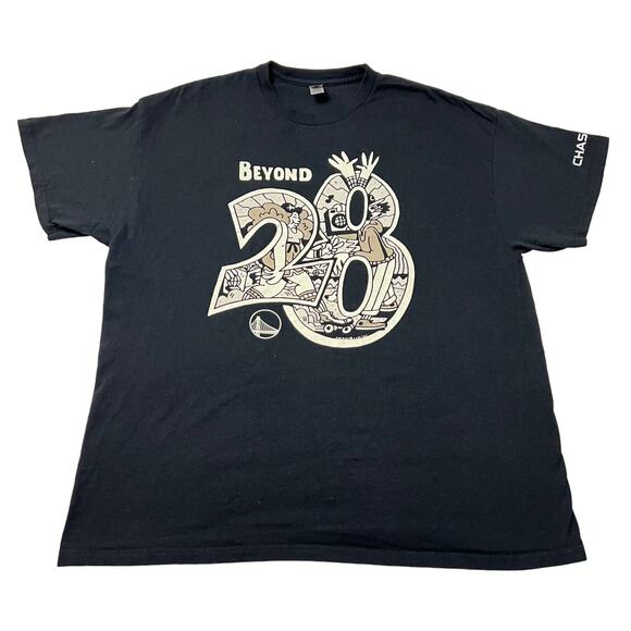 Golden State Warriors Unisex Beyond 28 Black History Month T-Shirt Size X-Large - Picture 1 of 8
